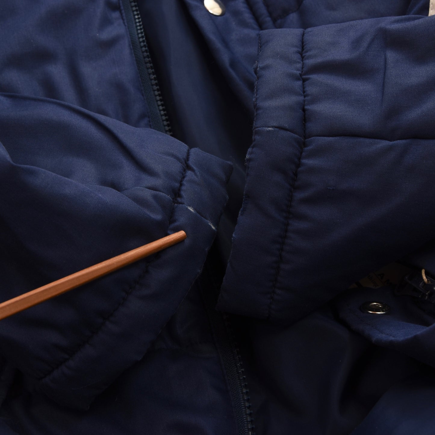 Vintage Adidas Stadion/Trainer Mantel Größe 46 - Indigoblau