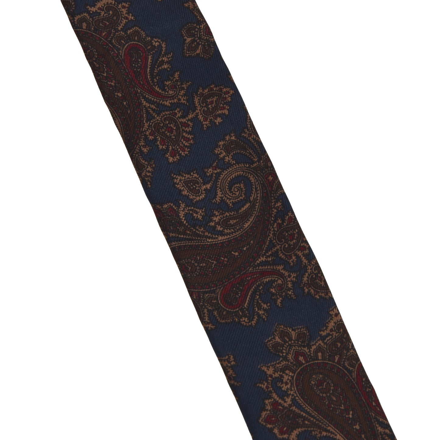 Regent Belt Company Silk Braces/Suspenders - Navy Paisley