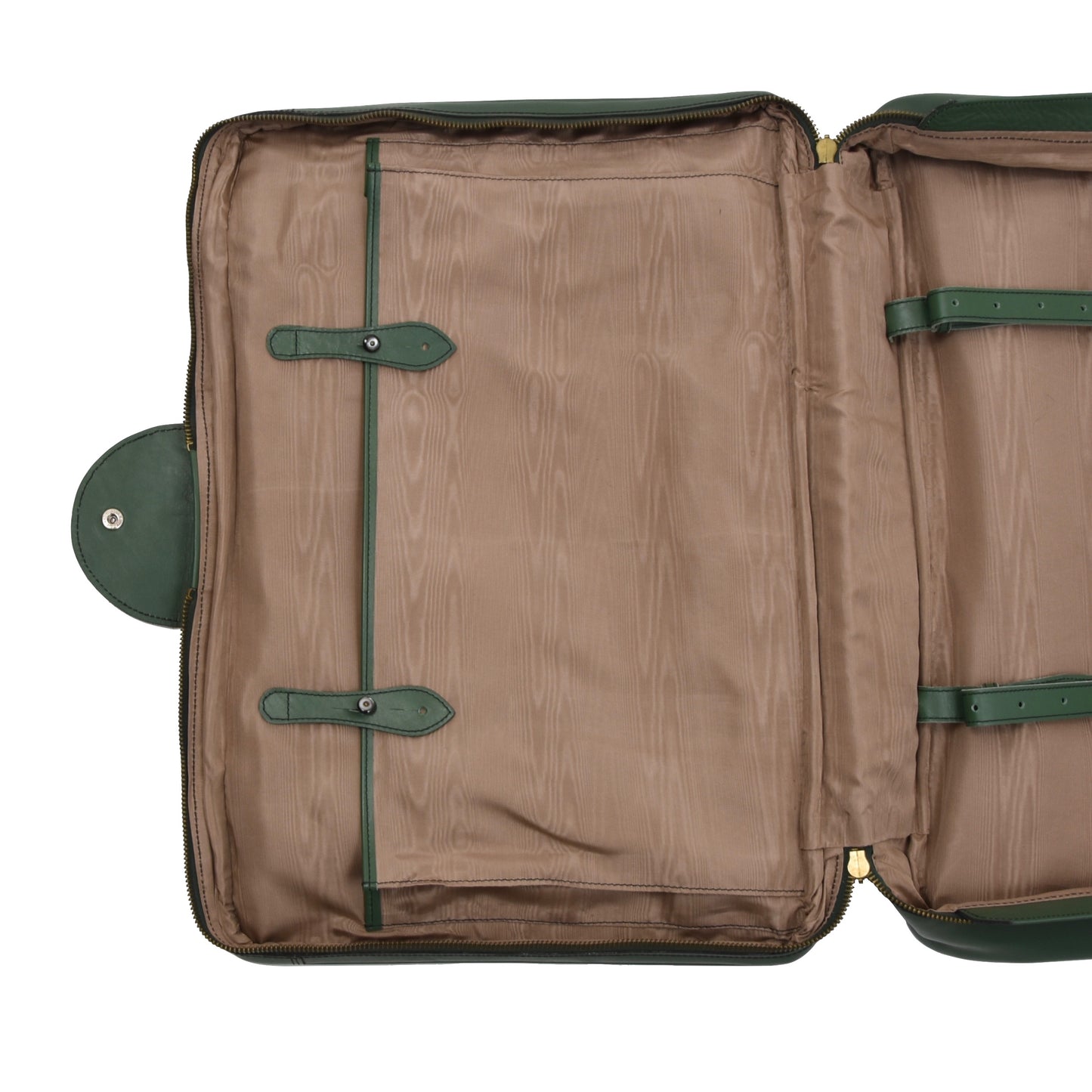 F. Schulz Wien Kleiner Lederkoffer - Grün