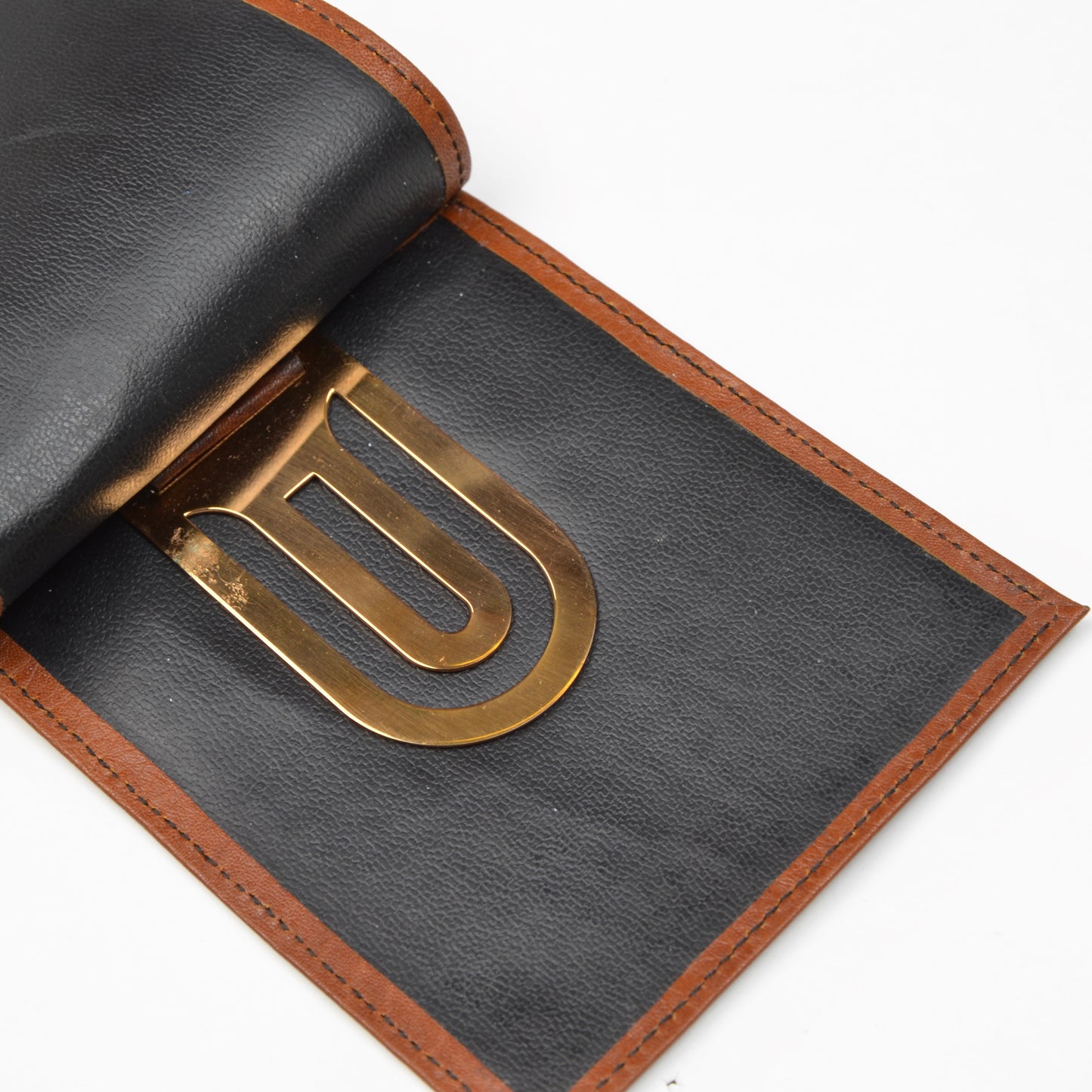 Goldpfeil Caraciolla Leather Money Clip - Tan