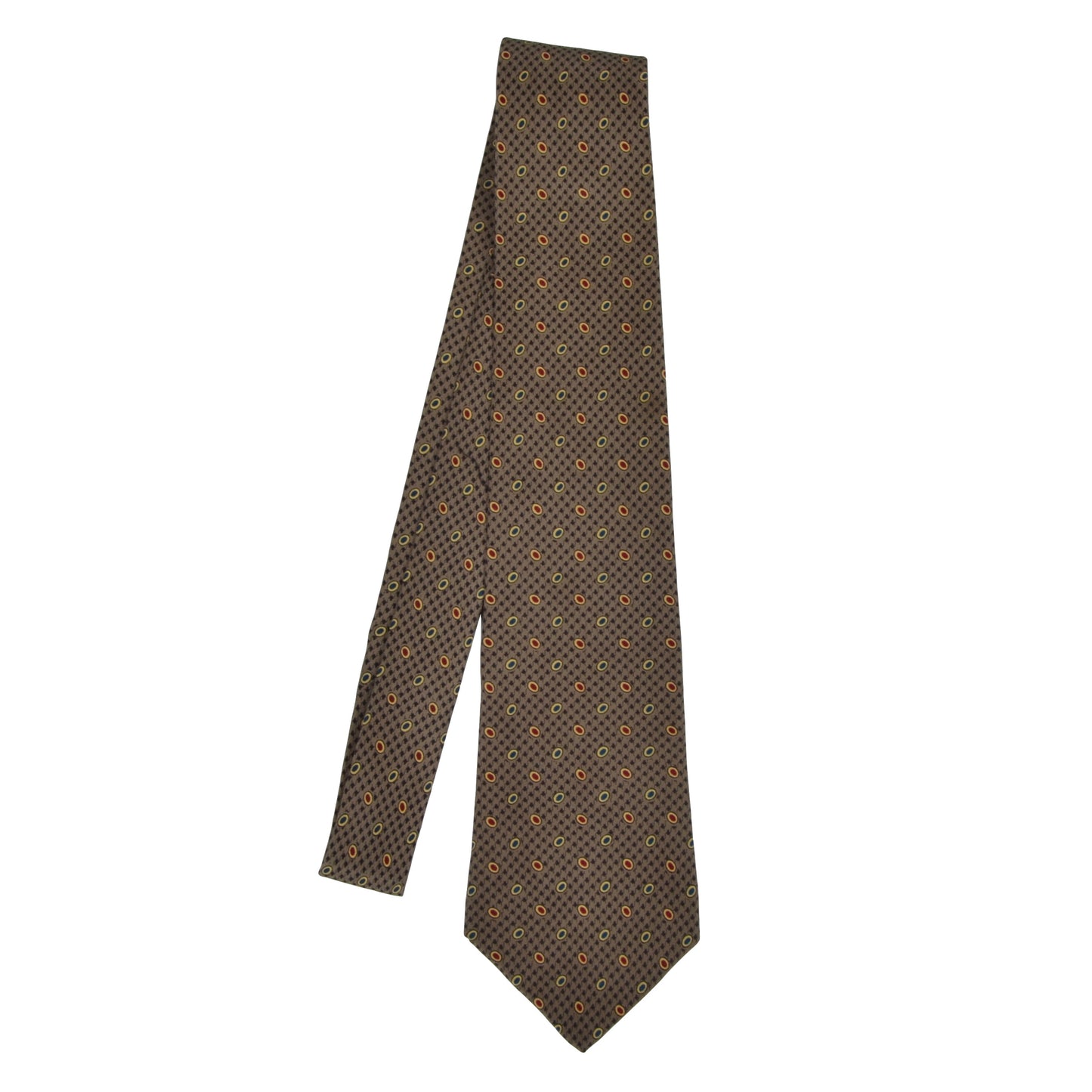 E. Braun & Co. Wien Seidenkrawatte - Hahnentritt