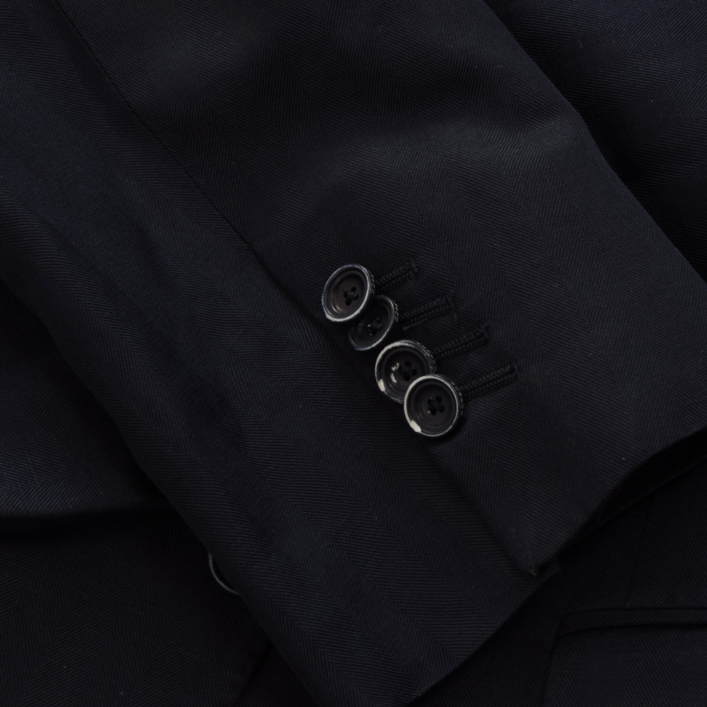 Z Zegna Leinen/Seide leichte Jacke Größe 52 - Marineblau