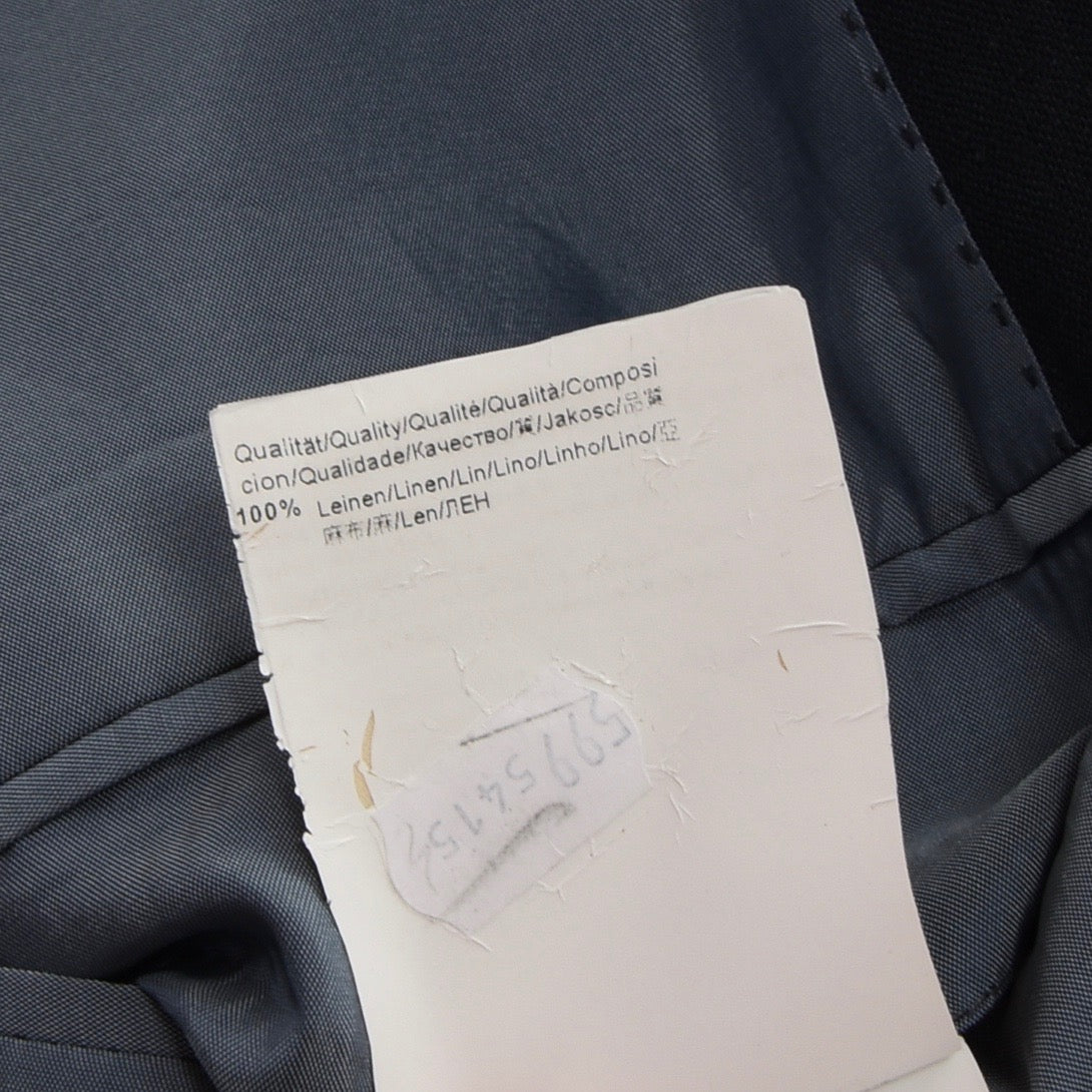 Hugo Boss Leinenjacke Größe 54 - Marineblau
