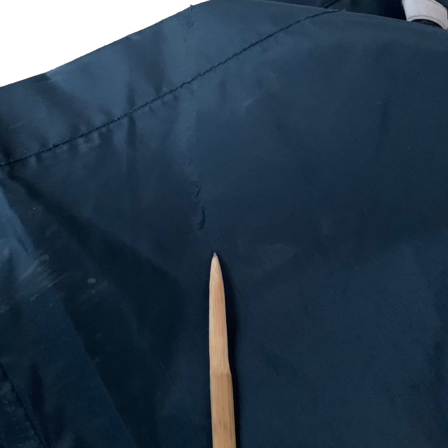 Vintage 80er Jahre Adidas Nylon Regenhose Größe D52 - Marineblau