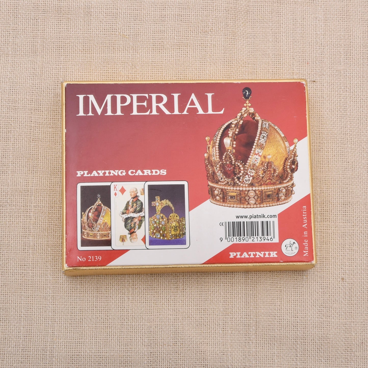 Piatnik Imperial No. 2139 Doppelspielkarten