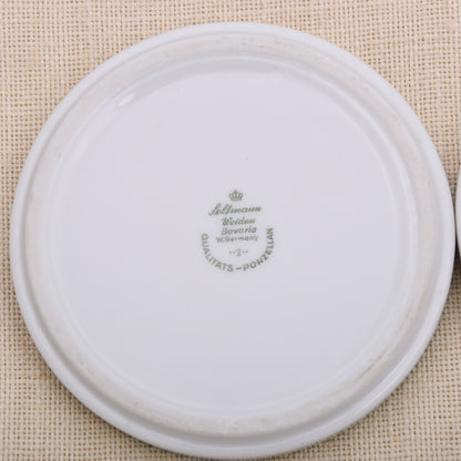Vintage Seltmann Weiden Porzellan-Untersetzer mit Fasanenmotiv – 2er-Set