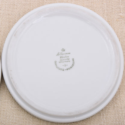 Vintage Seltmann Weiden Porzellan-Untersetzer mit Fasanenmotiv – 2er-Set