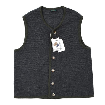 St. Peter Trachten Vest/Trachtenwestse Size 56 ca. 56.5cm - Grey