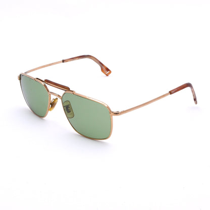 Vintage American Optical Skymaster Navigator Sport Sonnenbrille - Gold