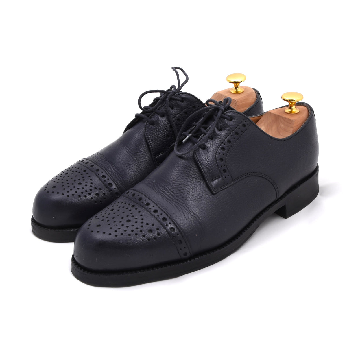 Handmacher Holzgenagelt Shoes Size 8 - Blue