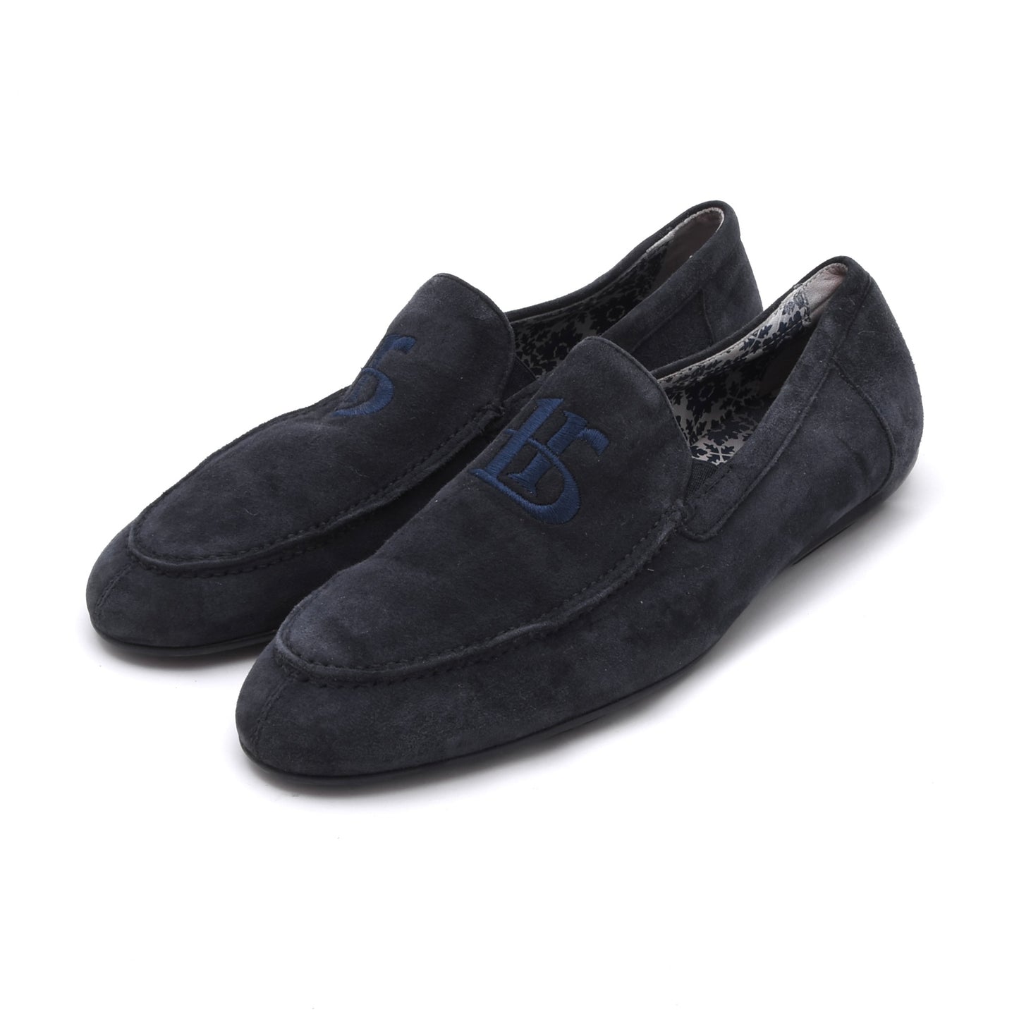 Roberto Botticelli Suede Loafers Size  41 - Blue