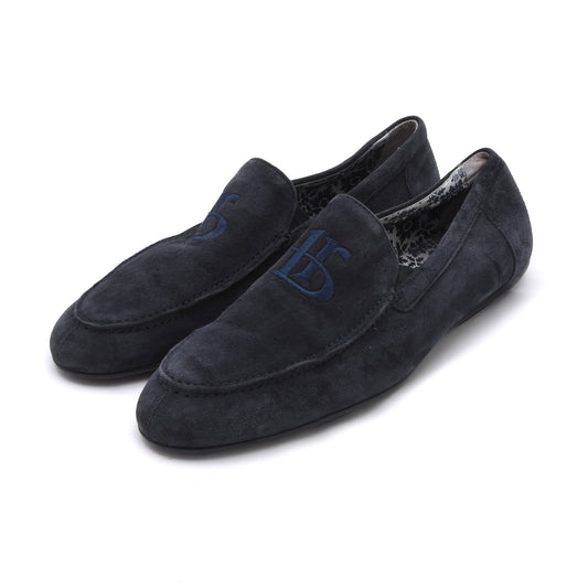 Roberto Botticelli Wildleder Slipper Größe 41 – Blau