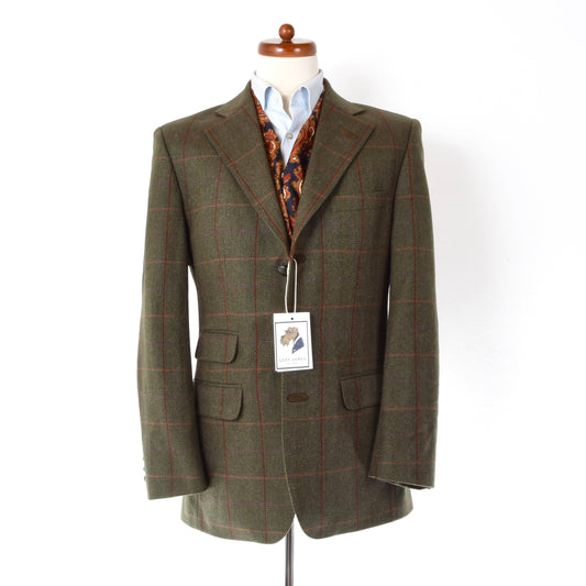 Vintage DAKS London Wool Jacket Size 46 ca. 52cm - Green (Copy)