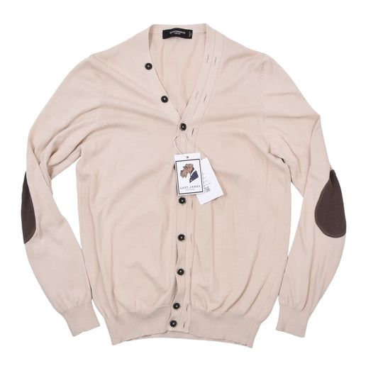 Quintessence Firenze Cotton Cardigan Sweater Chest ca. 46.5cm - Cream