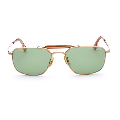 Vintage American Optical Skymaster Navigator Sport Sonnenbrille - Gold