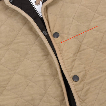 Polo Ralph Lauren Moleskin Steppjacke Gr. S - Beige