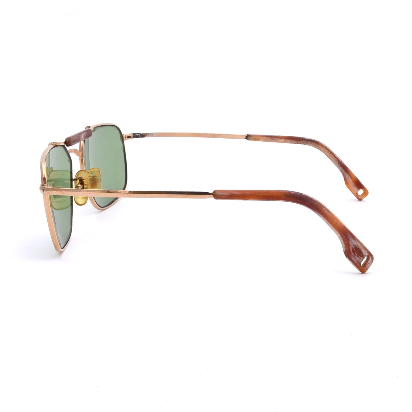 Vintage American Optical Skymaster Navigator Sport Sonnenbrille - Gold