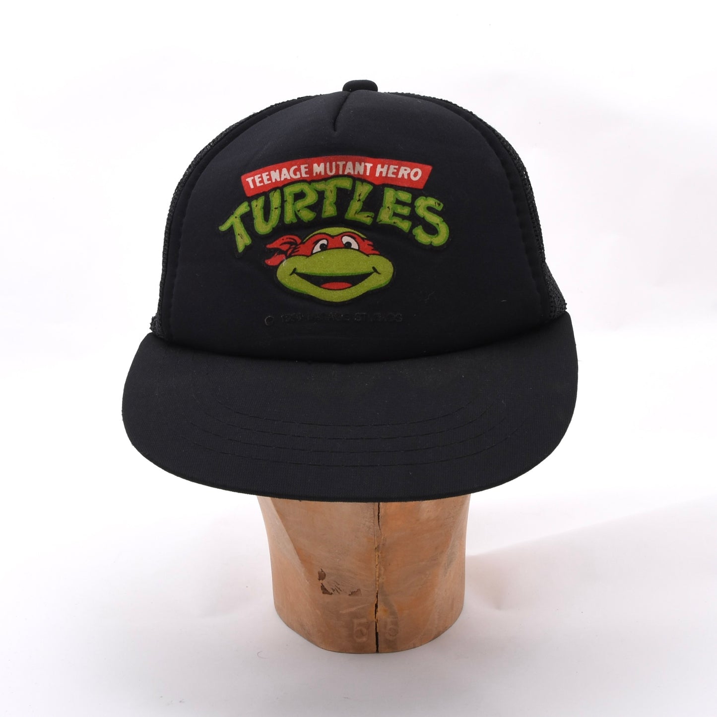 Vintage 1990 Mirage Teenage Mutant Hero (Ninja) Turtles Mütze - Schwarz