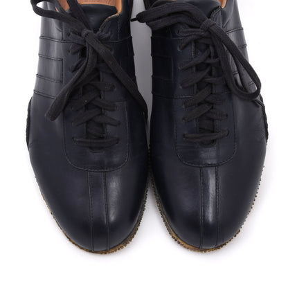 Bally Free M Leder-Sneaker Größe 8 1/2E – Navyblau