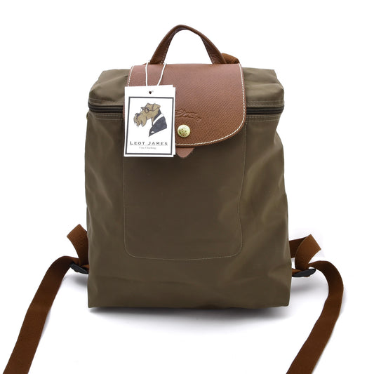 Longchamp Le Pliage Sac a Dos Rucksack/Backpack – Grün