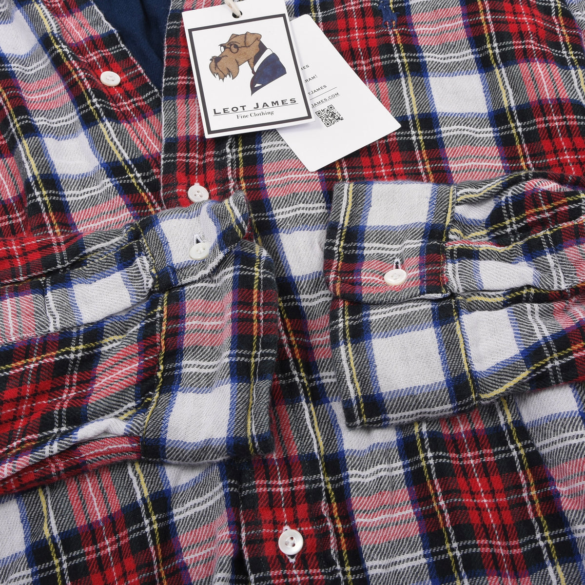 Polo Ralph Lauren Jersey-Lined Flannel Shirt Size XL Custom Fit - Plaid