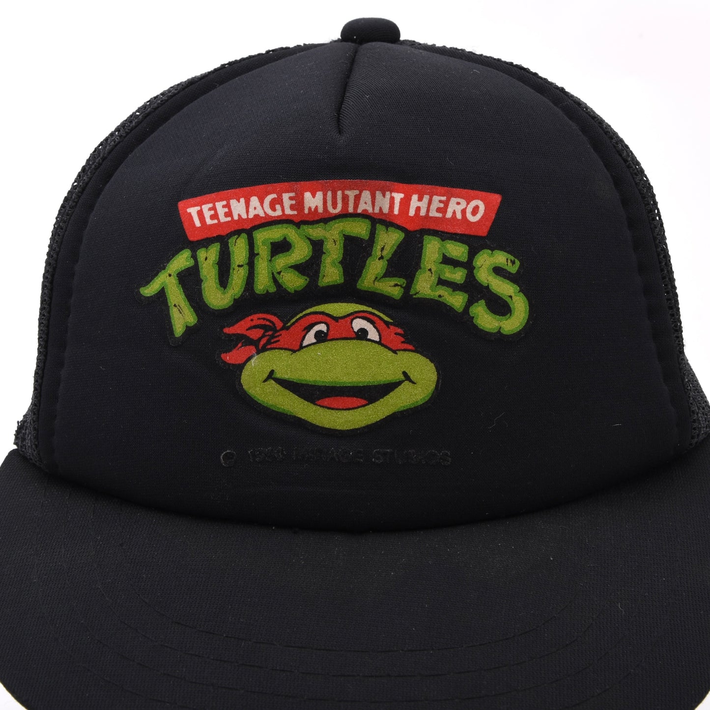 Vintage 1990 Mirage Teenage Mutant Hero (Ninja) Turtles Mütze - Schwarz