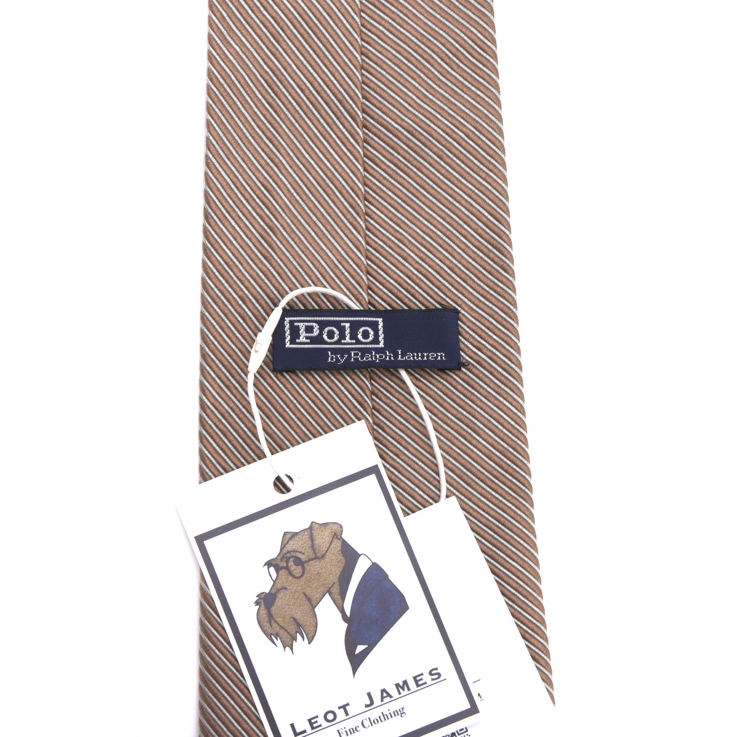 Polo Ralph Lauren Silk-Cotton Tie ca. 141cm/10cm - Stripes