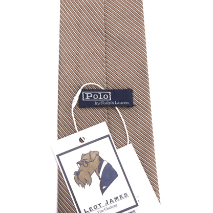 Polo Ralph Lauren Silk-Cotton Tie ca. 141cm/10cm - Stripes