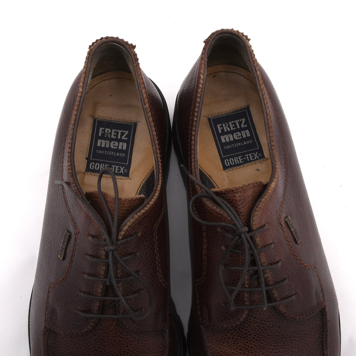Fretz Men Gore-Tex Split Toe Norweger Shoes Size 8 - Brown