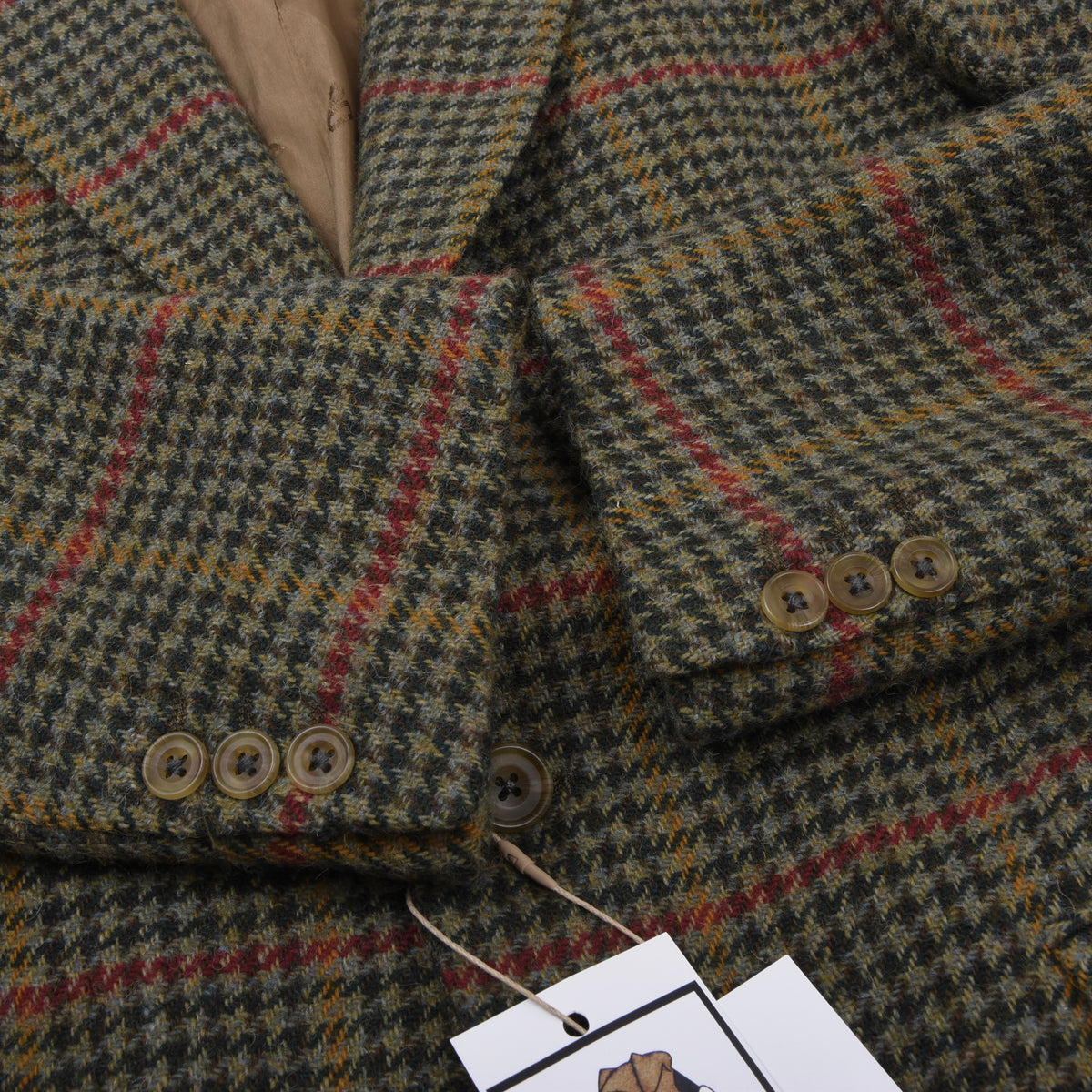 Vintage DAKS London Tweed Sakko Gr. 50 Made in the UK