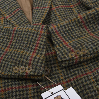 Vintage DAKS London Tweed Sakko Gr. 50 Made in the UK