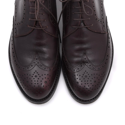 Lederer Brogue Shoes Size42 - Bordeaux