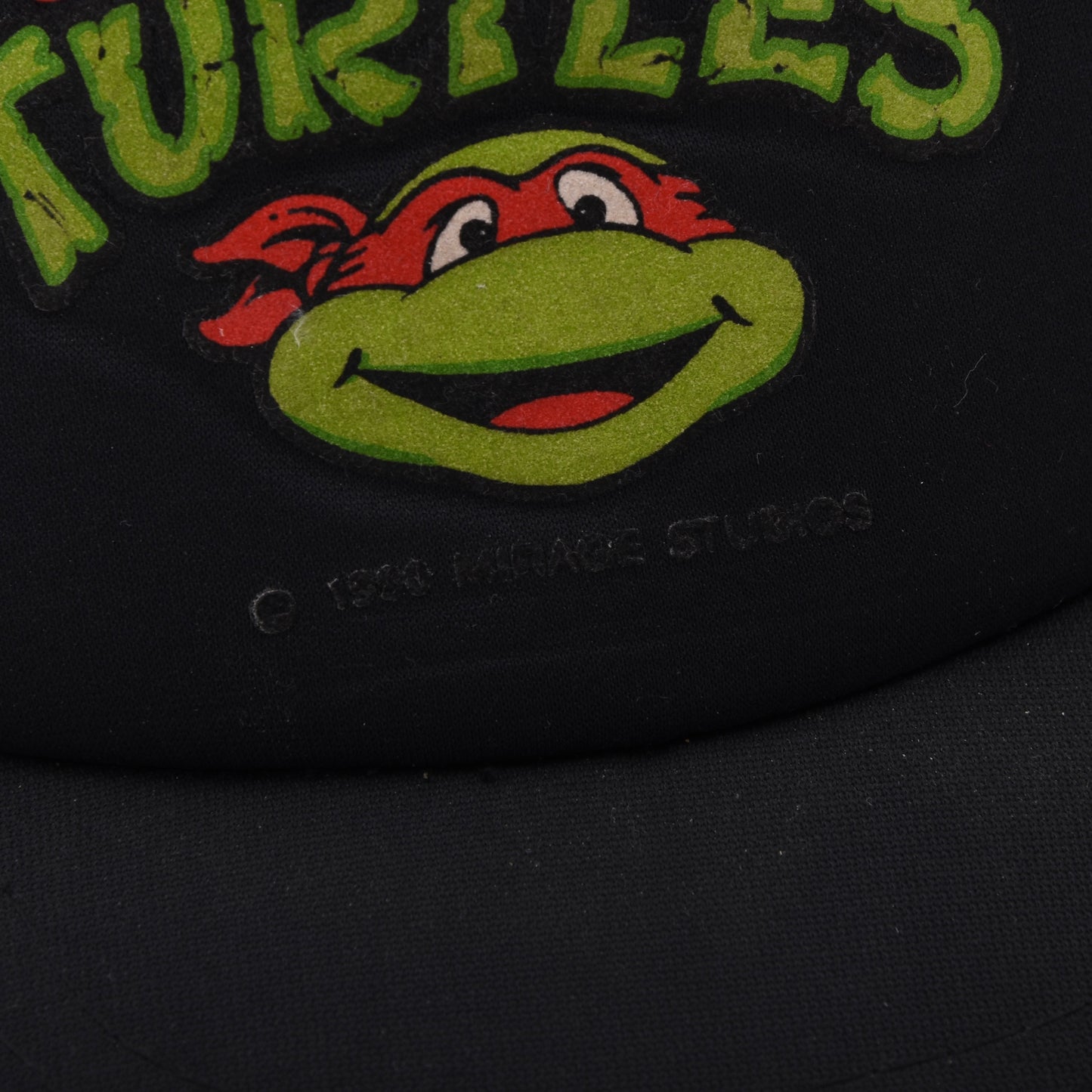 Vintage 1990 Mirage Teenage Mutant Hero (Ninja) Turtles Mütze - Schwarz