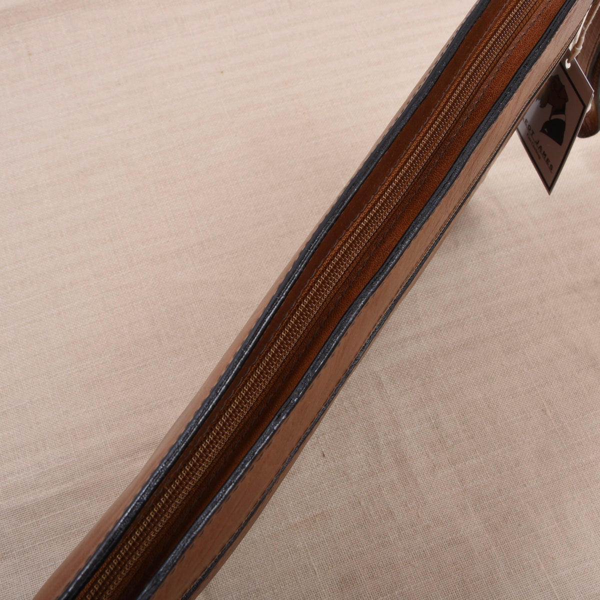 NOS Salamander Trend Leder Aktenmappe Made in Italy ca. 36cm - Braun
