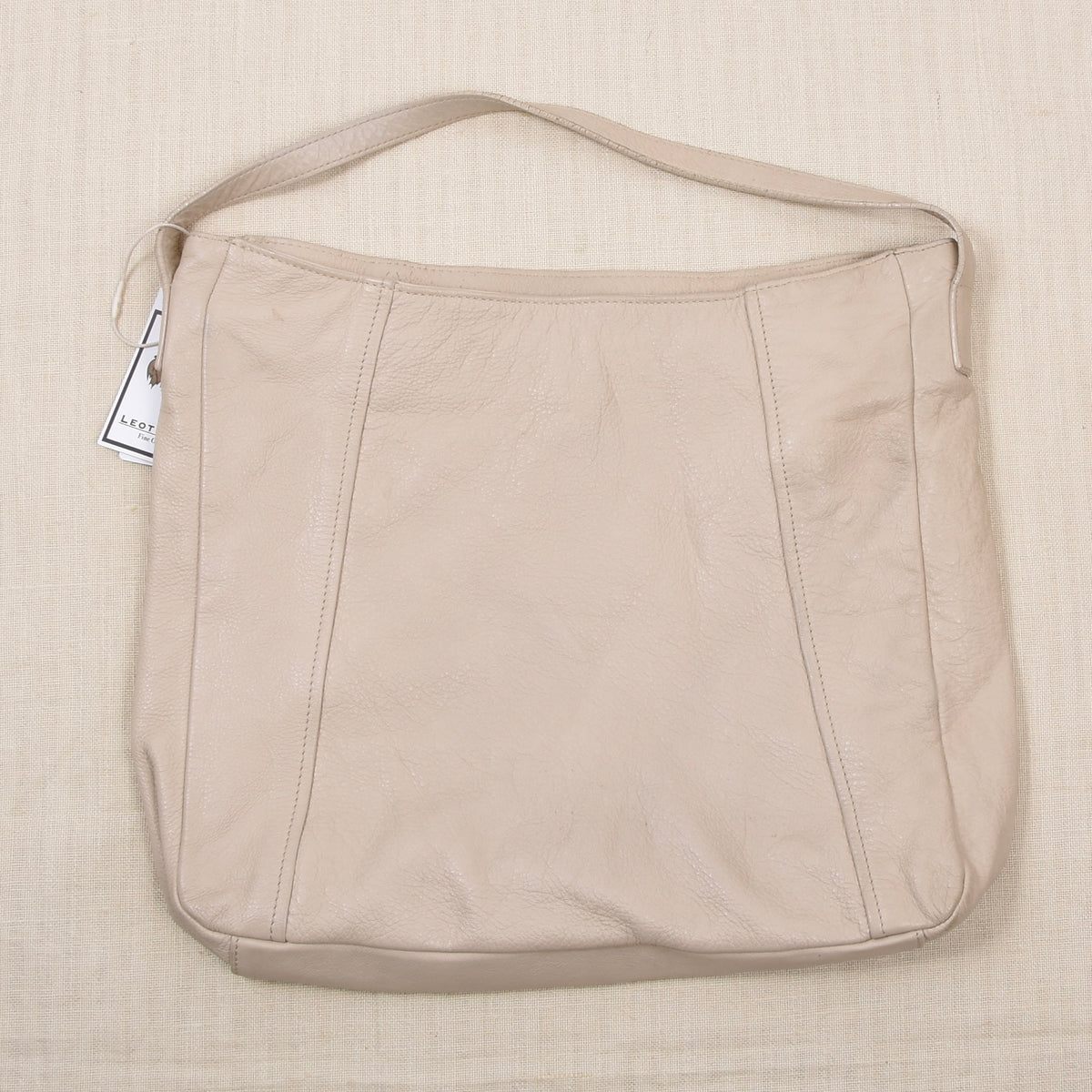 The Bridge Ledertasche Made in Italy – Cremeweiß