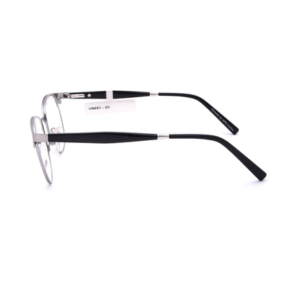 NWOT Vienna Design Frames Mod. UN697 - Silber/Schwarz