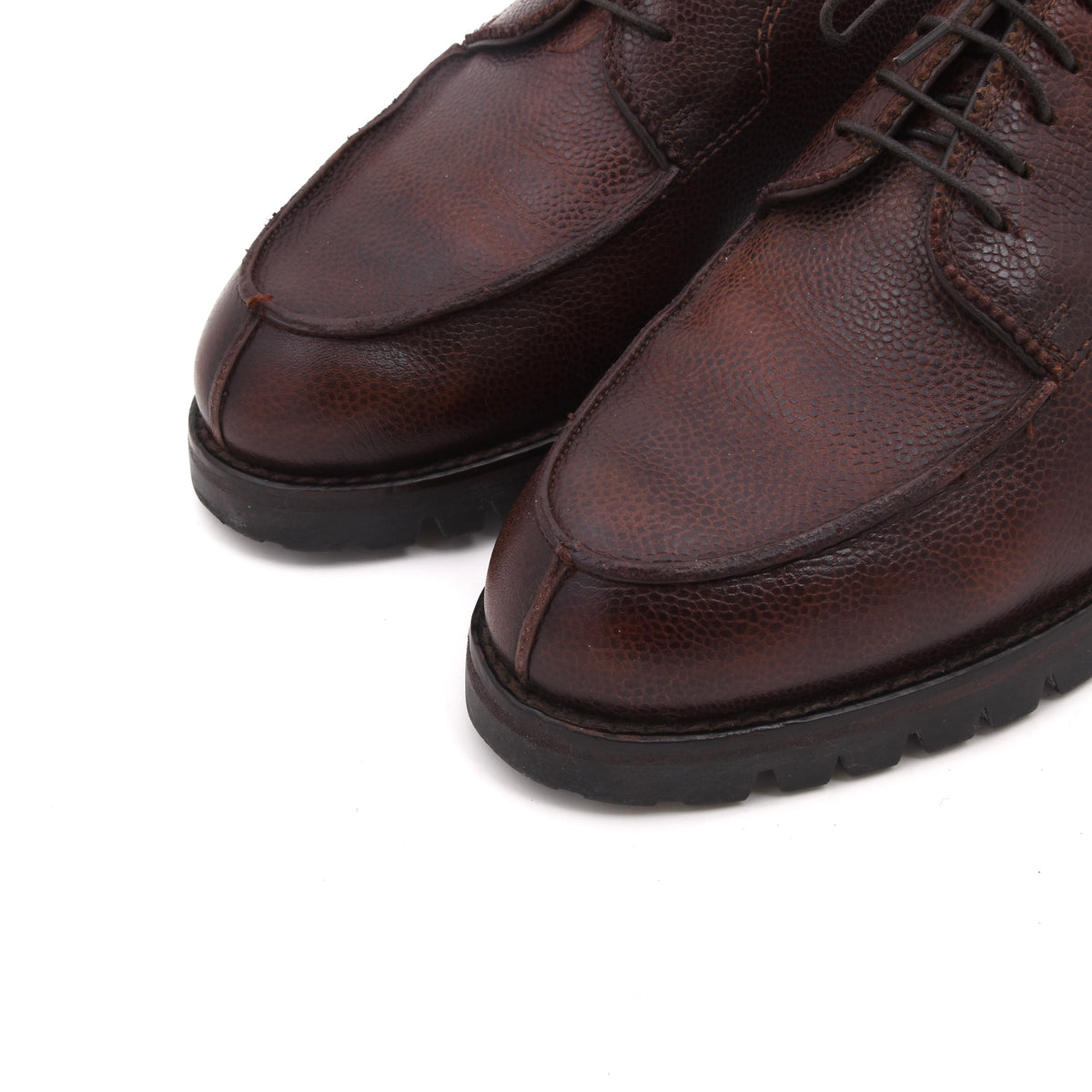 Fretz Men Gore-Tex Split Toe Norweger Shoes Size 8 - Brown