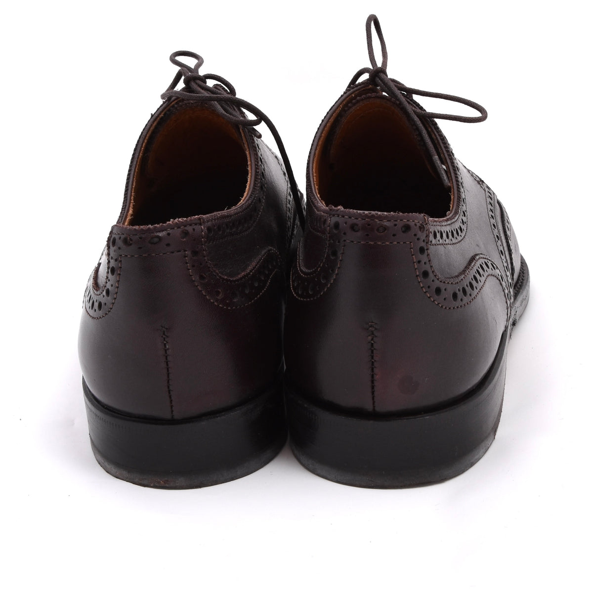 Lederer Brogue Shoes Size42 - Bordeaux