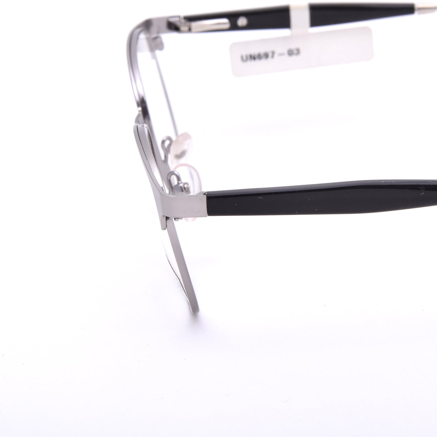 NWOT Vienna Design Frames Mod. UN697 - Silber/Schwarz