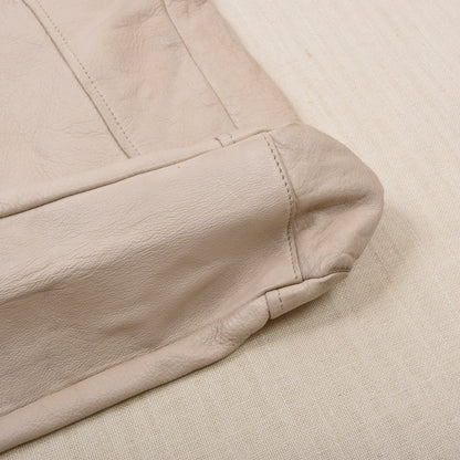 The Bridge Ledertasche Made in Italy – Cremeweiß
