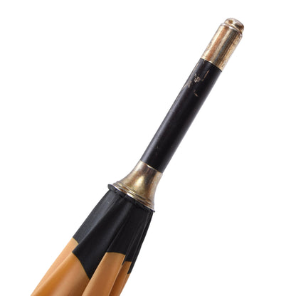 Vintage Fendi Parfums Umbrella - Black & Gold