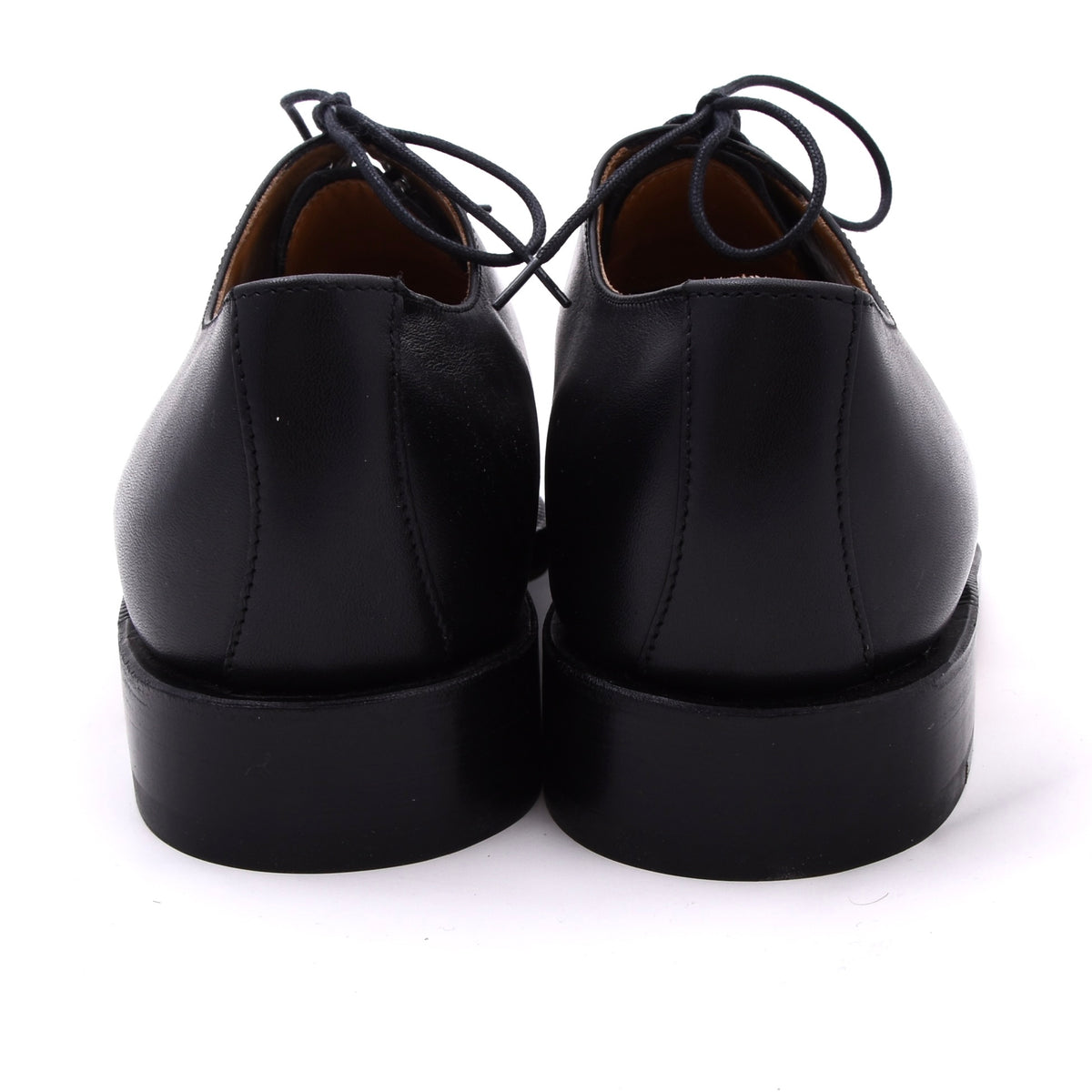 Handmacher Loafers aus gewebtem Leder Größe 6.5 - Schwarz