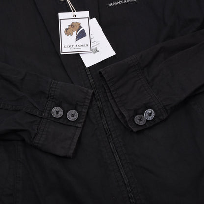 Versace Jeans Couture Leichte Jacke Größe S Brust ca. 56,5 cm - Schwarz