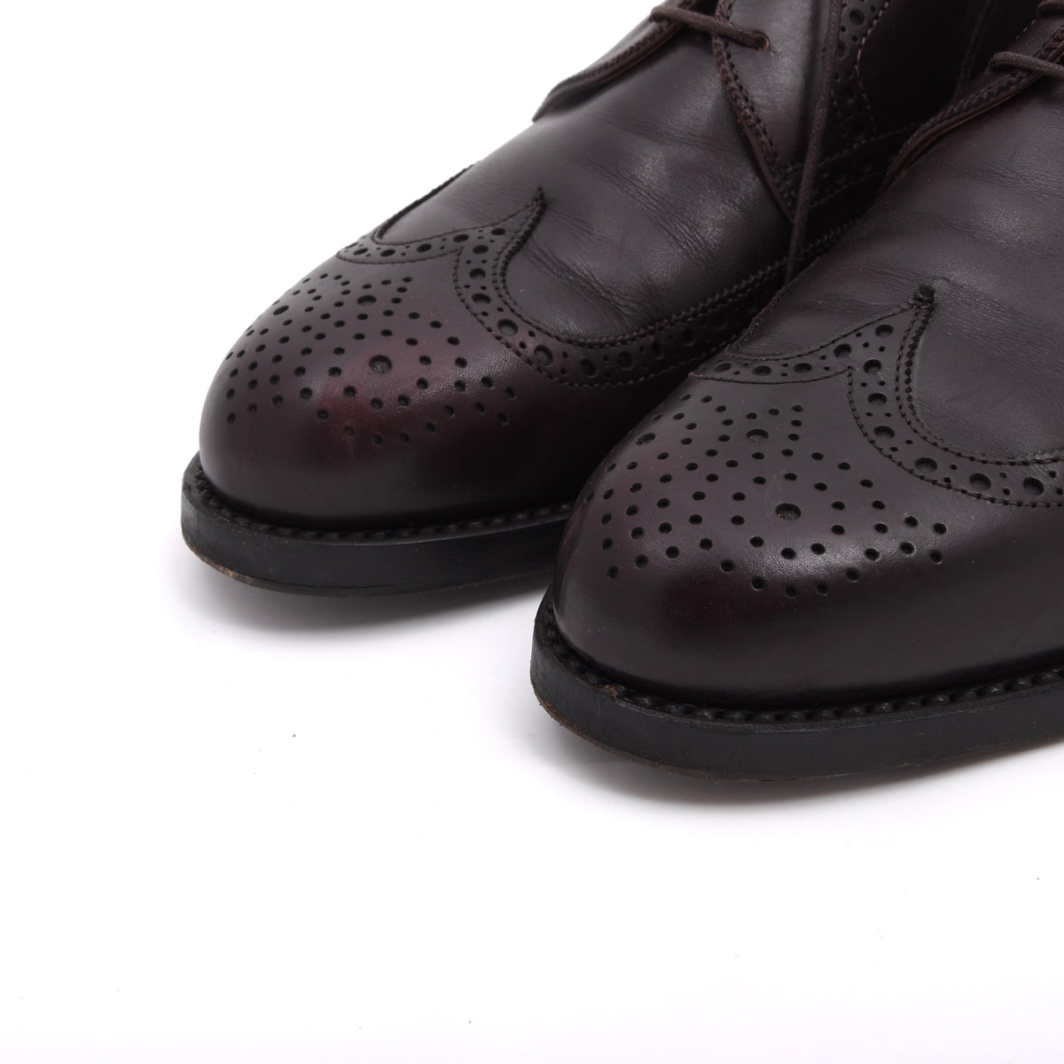 Lederer Brogue Shoes Size42 - Bordeaux