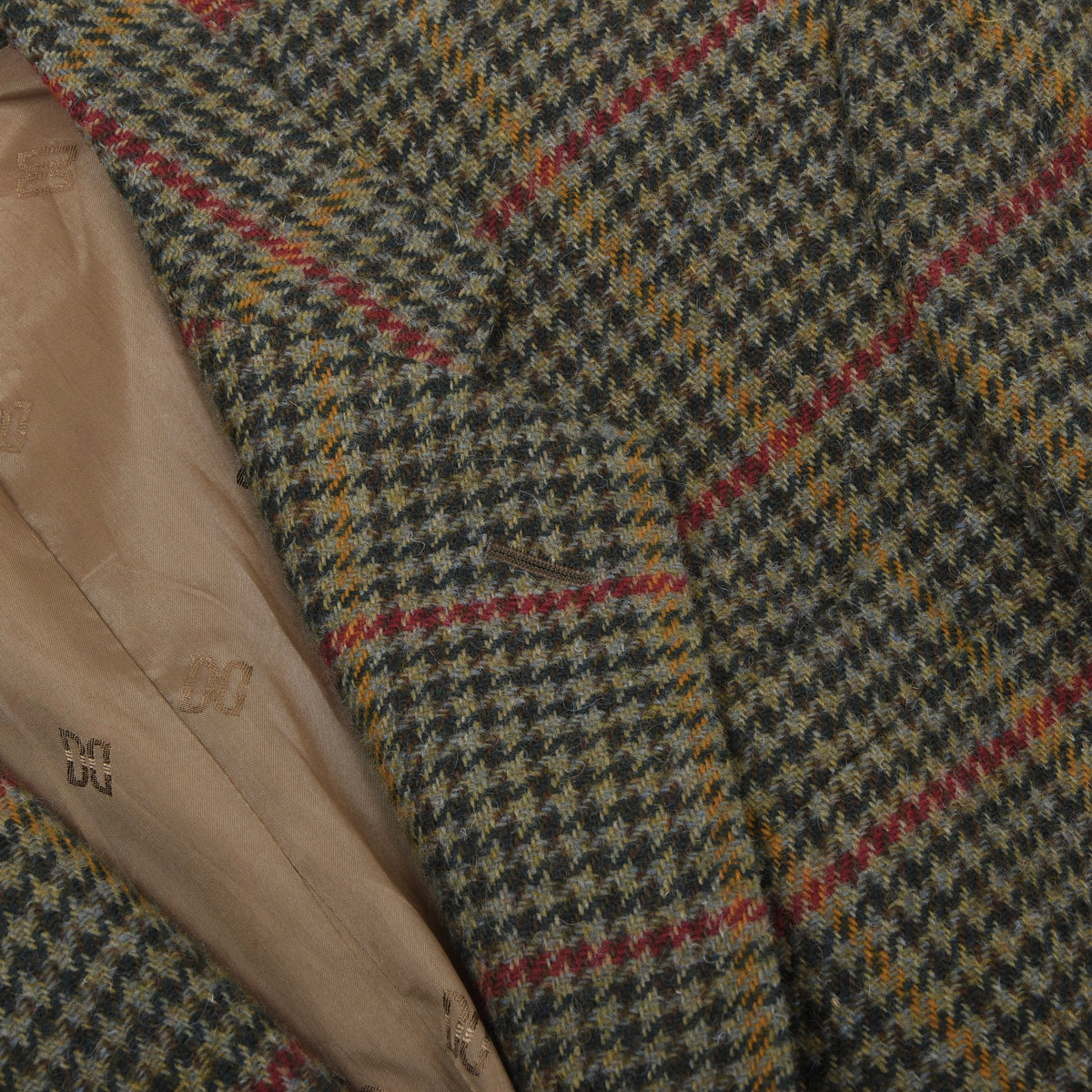 Vintage DAKS London Tweed Sakko Gr. 50 Made in the UK