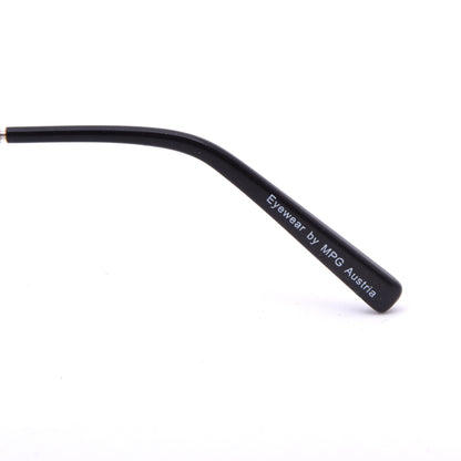 NWOT Vienna Design Frames Mod. UN697 - Silber/Schwarz