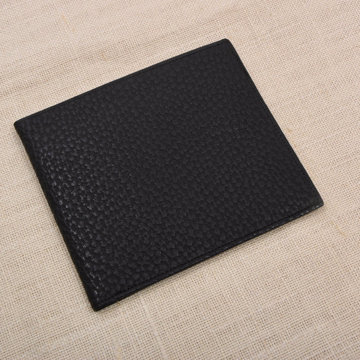 NOS Scotch Grain Leder Brieftasche - Schwarz