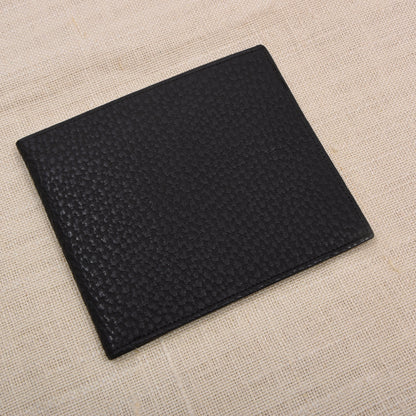 NOS Scotch Grain Leder Brieftasche - Schwarz