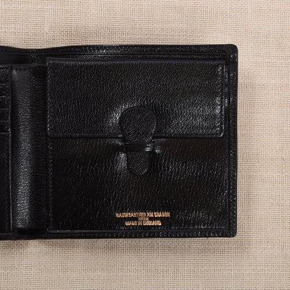NOS Baumgartner am Graben Wien Feat. 1/10 9kt Gold Leather Wallet - Black
