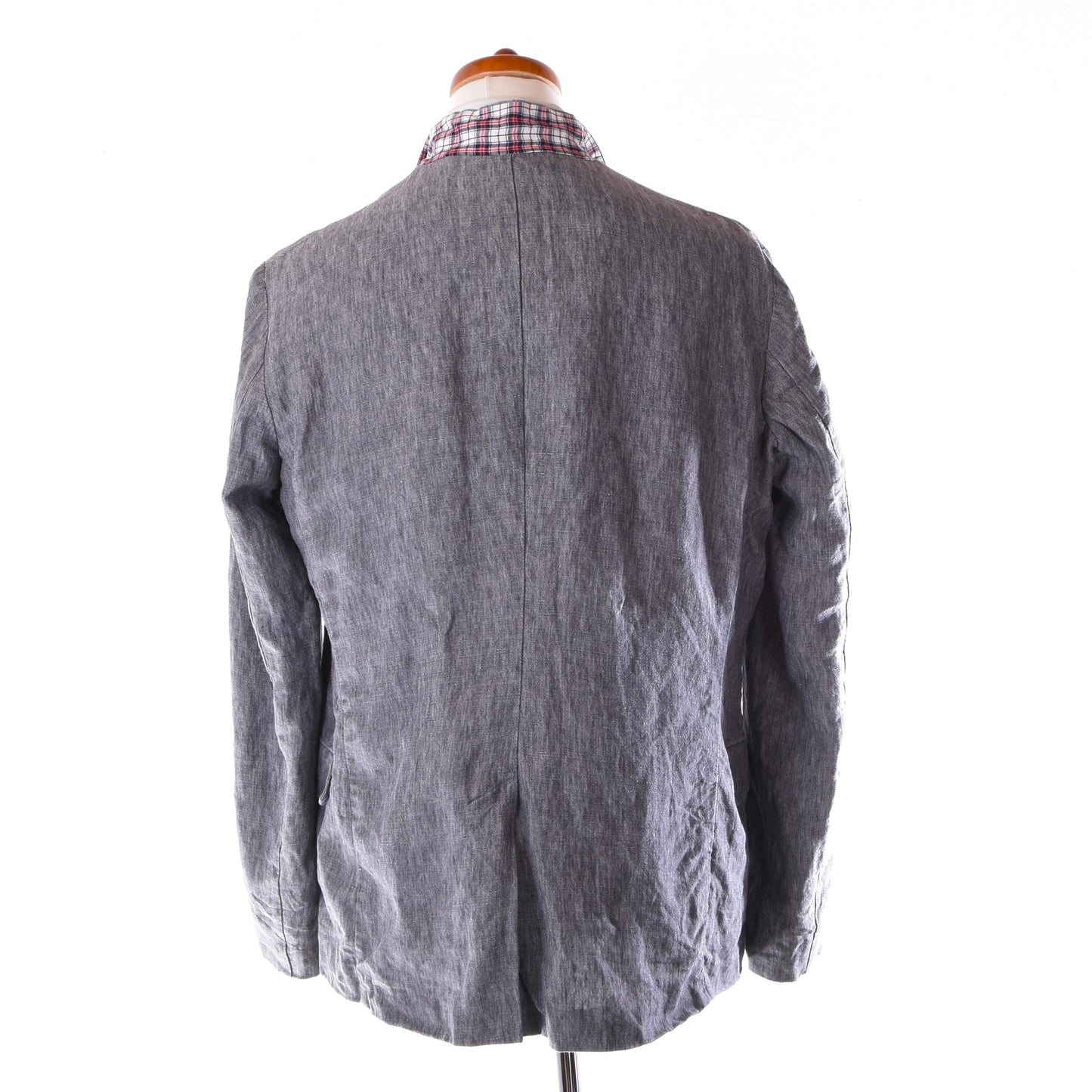 Luis Trenker Cotton Jacket Size 54 Chest ca. 61cm - Blue-Grey